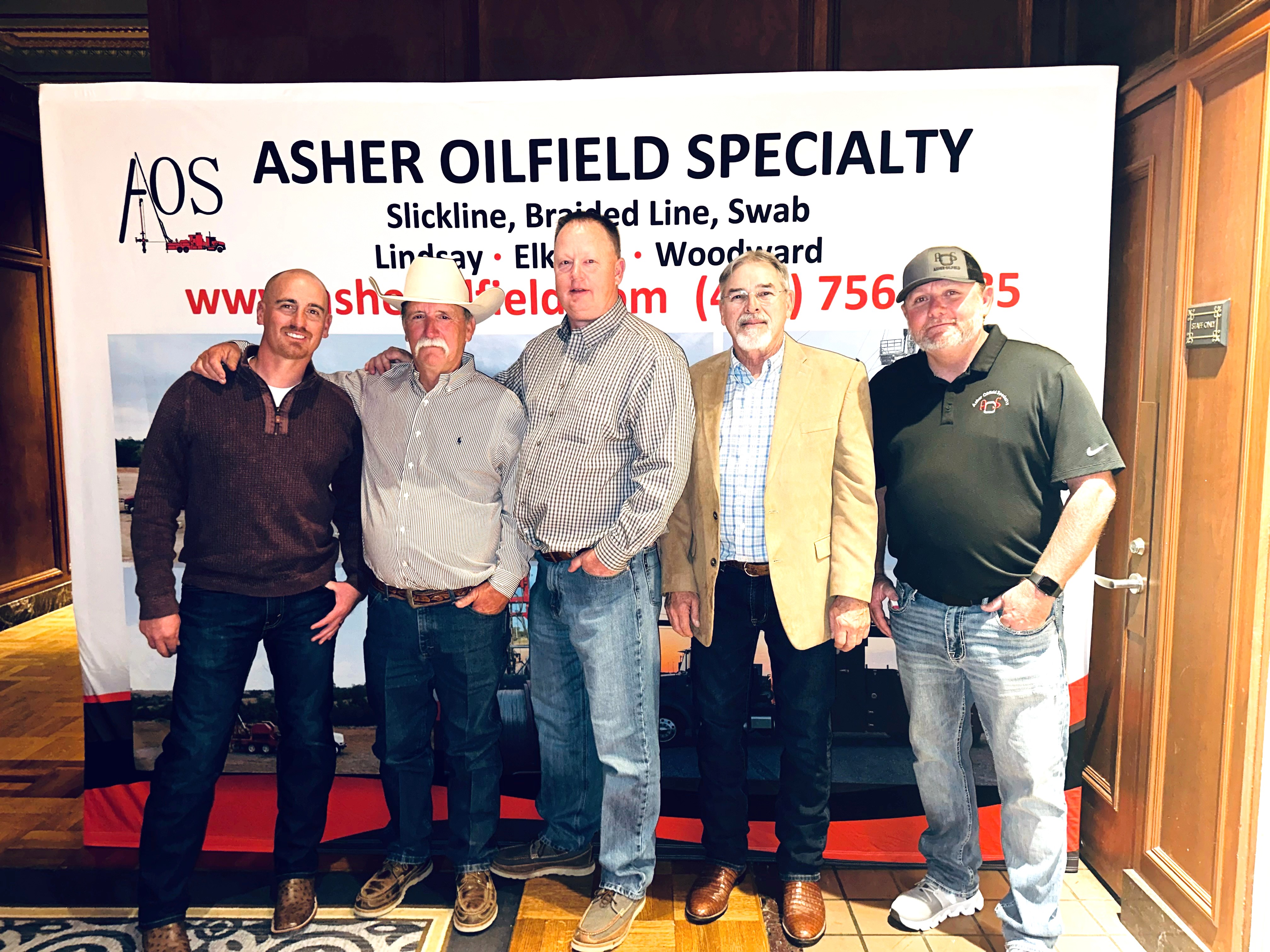 Bryce Asher, Scotty Sanders, Mandell Greteman, Ric Drennen, Brain Jones 